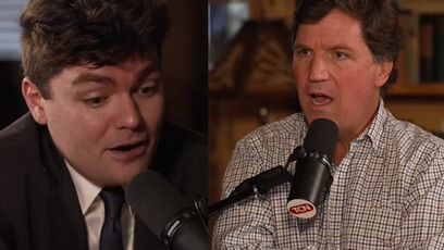 Tucker and guest to each other: “I thought you were a fed!