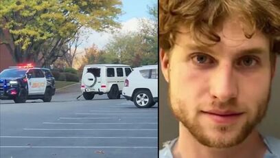 Cop opens fire on a man who rammed a Mercedes G-Wagon into officers