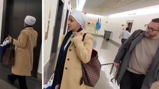 Ilhan Omar body language says everything when she's confronted