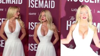 Sydney Sweeney at the "The Housemaid" premiere in LA