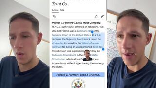 Federal income tax is nothing but a scam that should be abolished