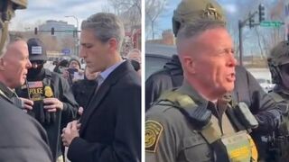 Progressive Mayor who does NOTHING about crime gets TOASED BY ICE