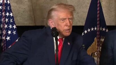 Trump to Colombian President Petro: "He's gotta watch his a** because he makes cocaine... and we know where the factories are"