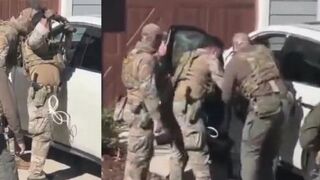 ICE agents deliver FAFO to liberal protester