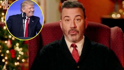 Jimmy Kimmel complains about Trump on UK TV