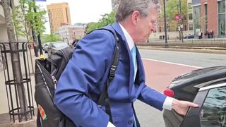 Democrat Roy Cooper RAN when asked why he supports MALES in women's sports