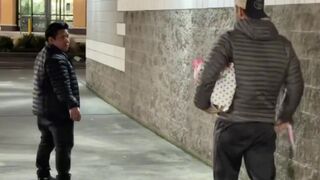 American catches migrant stealing, steals the items back for the store