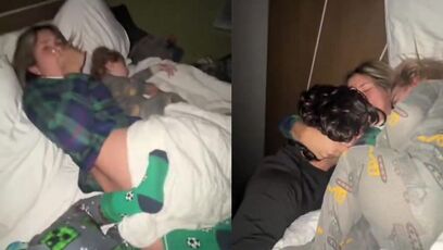 Husband and wife celebrate Maduro's capture