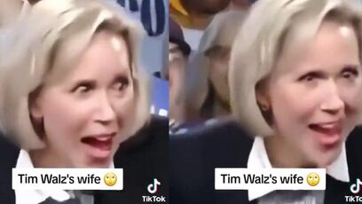 Tim Walz and his 'crazy-eyed' wife are ON THE WAY OUT