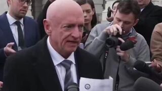 Did Sen. Mark Kelly age 10-years over night or is he just scared?