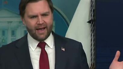 Vance: "ramming an ICE officer with your car - that justifies being shot"