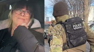 Agent Confronts Civilians Accused of Interfering With Patrol