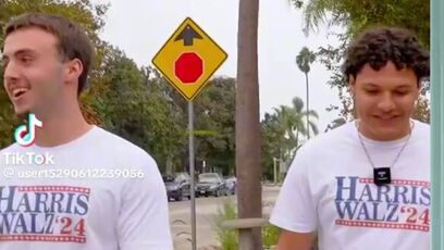 Dressed as Kamala Fans, These Guys Did Something That Stopped Everyone Cold