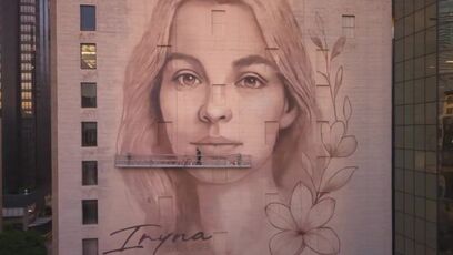 This Iryna Zarutska Mural Is Bigger Than Anyone Expected