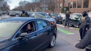 ICE Agents Smash Through Window to Extract Driver in Minneapolis Protest Clash