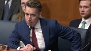 Josh Hawley - SPOILER ALERT: Men cannot get pregnant