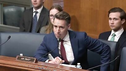 Josh Hawley - SPOILER ALERT: Men cannot get pregnant