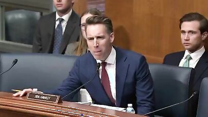 Josh Hawley - SPOILER ALERT: Men cannot get pregnant