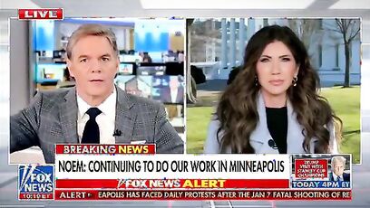 Noem Recounts Her Final Words to Walz