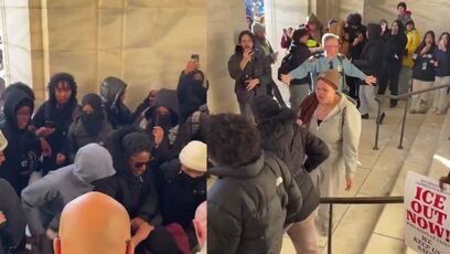 What Started as an ICE Protest Ended With Students Fighting Each Other