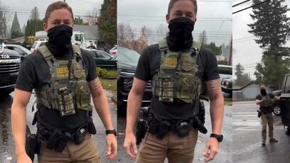 She Went Off on Federal Agents, Then They Hit Her With the “ICE Hotline” Joke