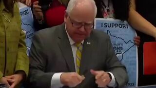 Tim Walz Accused of Election Fraud After Signing Licenses for All