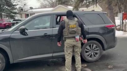 ICE Arrest Turns Chaotic After Protester Eats The Pavement