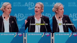 AfD Alice Weidel DECLARES Germany is finished with migrants, wants border closed in 100 days