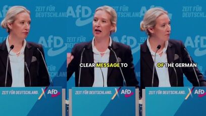 AfD Alice Weidel DECLARES Germany is finished with migrants, wants border closed in 100 days