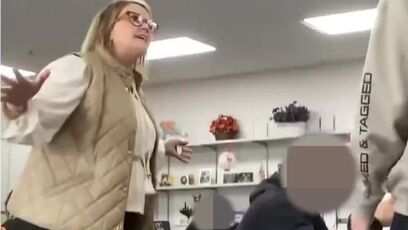 Video Sparks Outrage After Teacher Clashes With Student Over Tragic Shooting