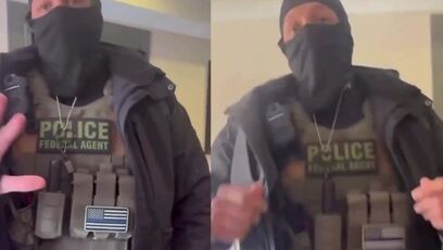 ICE Investigation Goes Sideways When Activist Interferes