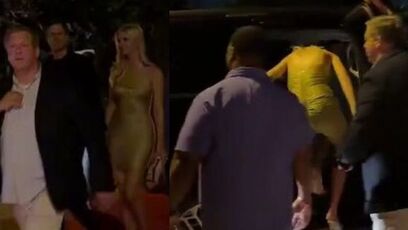 Donald Trump’s daughter’s bodyguard drops someone who got handsy