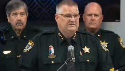 Florida sheriff warns protesters they will go to the hospital, then jail