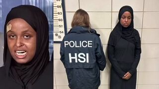 Somali "bananas and rice" lady just got arrested!
