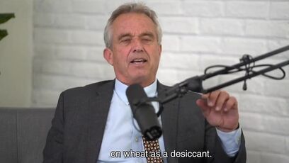 RFK Jr explains theory on why Gluten Allergies skyrocketed
