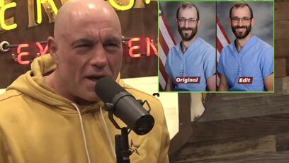 Joe Rogan on the fake news media: “CNN turned me green… and MSNBC made him handsome..."