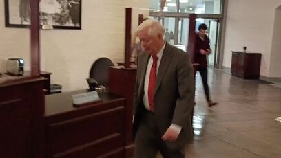 Lindsey Graham confronted on blackmail in public, he runs away