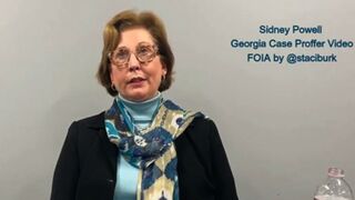 Sidney Powell was right all along