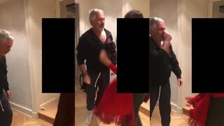 Redacted Jeffrey Epstein video shocks viewers