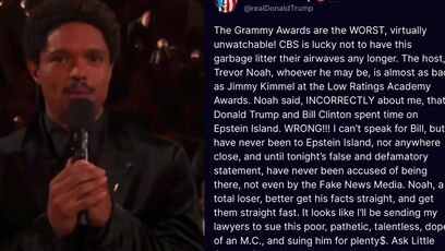 Trump might SUE the gonads off Trevor Noah after this statement