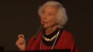 She accidentally said, “the babies we eat”…