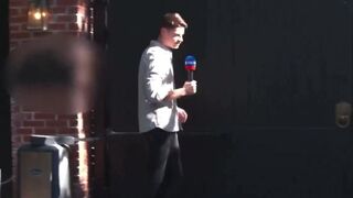 Reporter went to Billie Eilish’s house after she said no human is illegal on stolen land, and guess what he found!