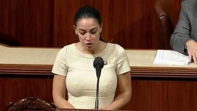 AOC talking about something and people couldn't help but comment on it
