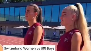 Switzerland’s women’s national football team got destroyed by teen boys