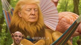 Democrats freak out over Trump's Lion King video