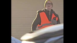 Guy blows whistle, tricking ICE-watchers to swarm him in minutes