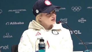 USA figure skater trashes America, but has NO EXAMPLES to back it up