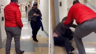 Ohio State professor, Luke Perez, assaults a journalist