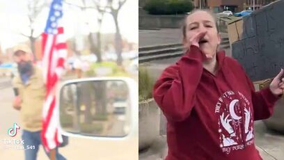 Guy plays ‘ICE, ICE, Baby’ in front of woke activists and they suffer meltdowns