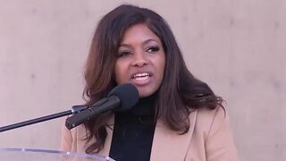 Crockett says USA is a laughing stock, then someone shows her a mirror